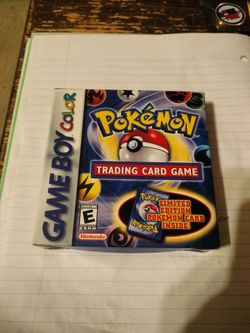 Pokemon game boy blue