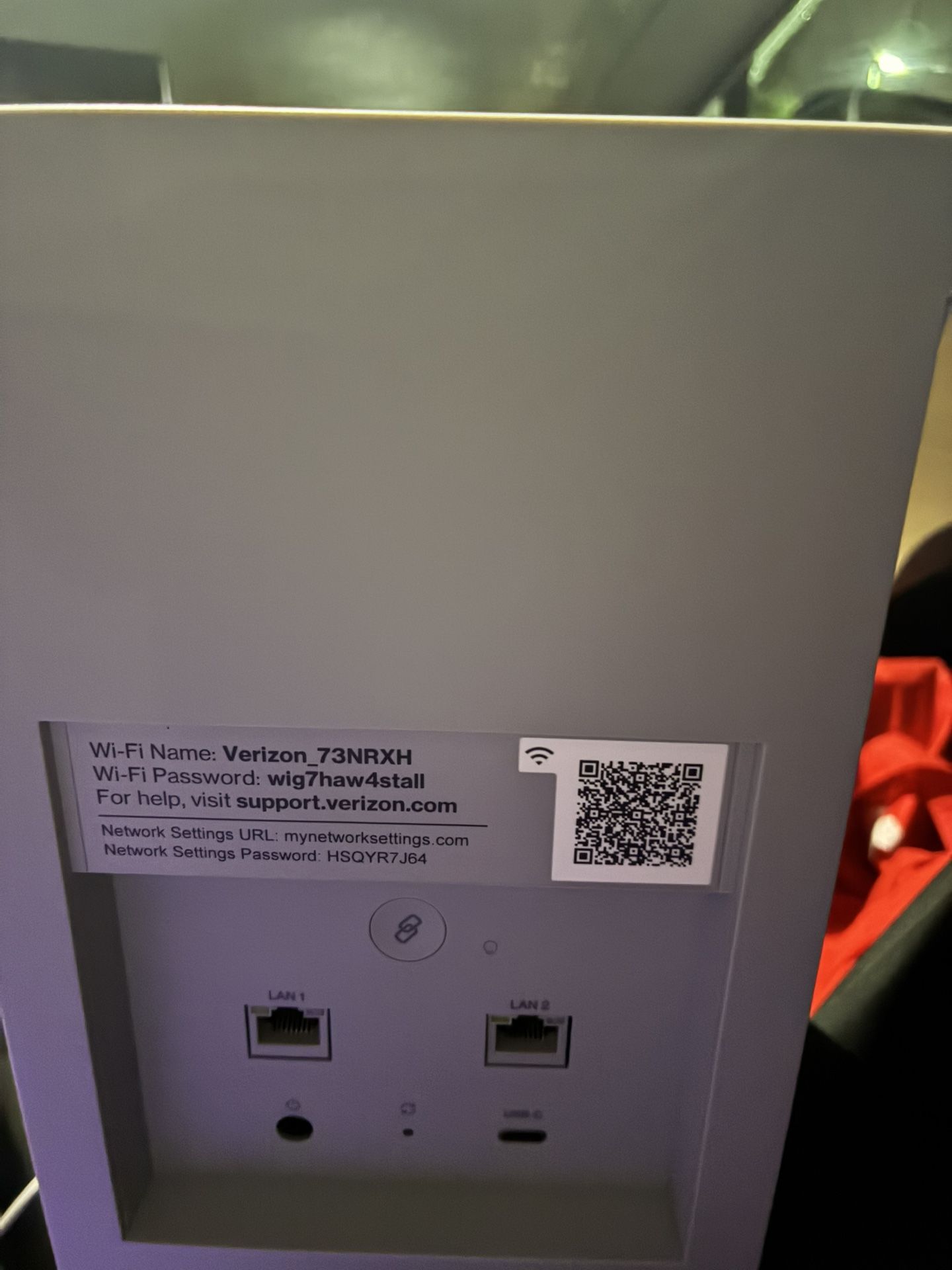 Verizon Wireless Modem 5G