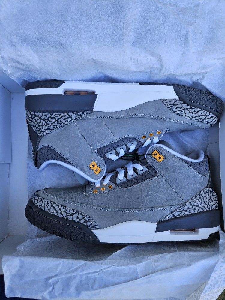 Jordan 3 Cool Grey Size 10.5m