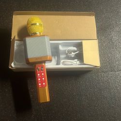 WIRELESS BLUETOOTH KARAOKE MICROPHONE