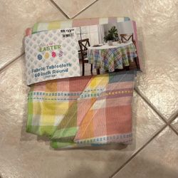 Never Used!!Easter Table Cloth
