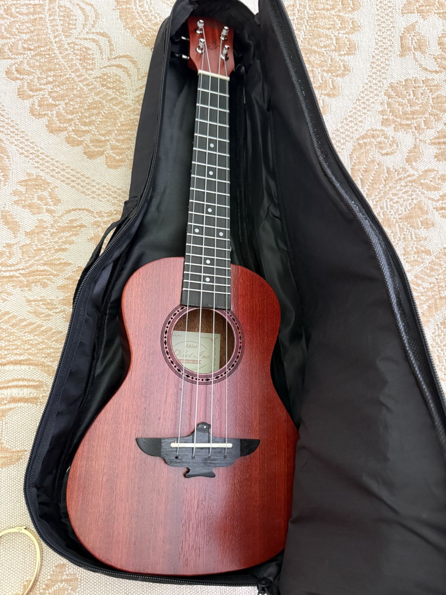 Ukulele, AKLOT Concert Ukelele Solid Mahogany 23 inch