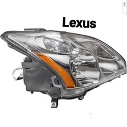 Lexus Passenger Side Headlight Assembly RX 20-6505-90 TYC