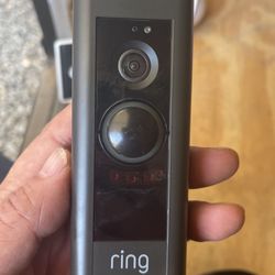 Ring Door Bell Camera Pro.  