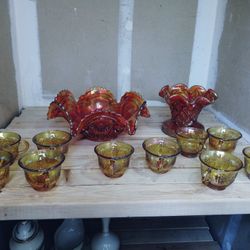 Antique Carnival Glass