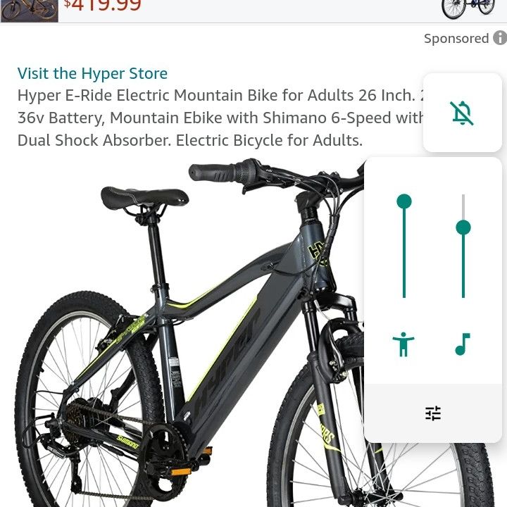 Hyper 26 discount electric mountain bike