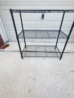 3 Tier Metal Shelf