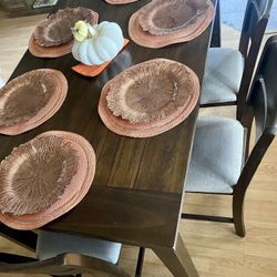 6 Piece - Counter Height Dining Table