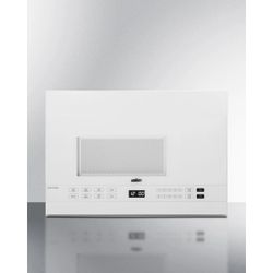 Summit 24 in. 1.4 cu. ft. Over-the-Range Microwave Oven with 1,000 Watts, Two-Speed 300 CFM Venting System, Auto Cook, Add 30 Seconds, Eco Mode