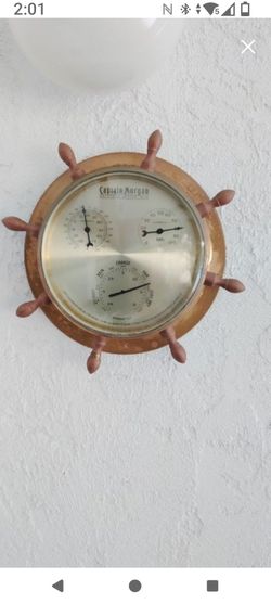 Captain Morgan Brass Ship's  Wheel