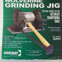 Grinding Jig, Wolverine, Never Used, Open Box