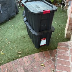 Husky 35 Gallon Storage Stacks