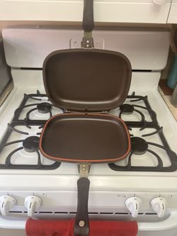 Happy Call Double Sided Pressure Grilling Pan Camping