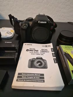 Canon EOS Rebel T6 DSLR Camera Bundle