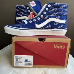 CUSTOM MENS 8, VANS SK8-HI AM570 PMS RADIO SHOW