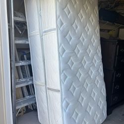 Two Mattress Twin Size Foam Clean No Stains Free Smoking Free Pets Condition Gets 