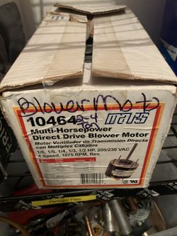 Blower motor multi horsepowervv brand Mars $40