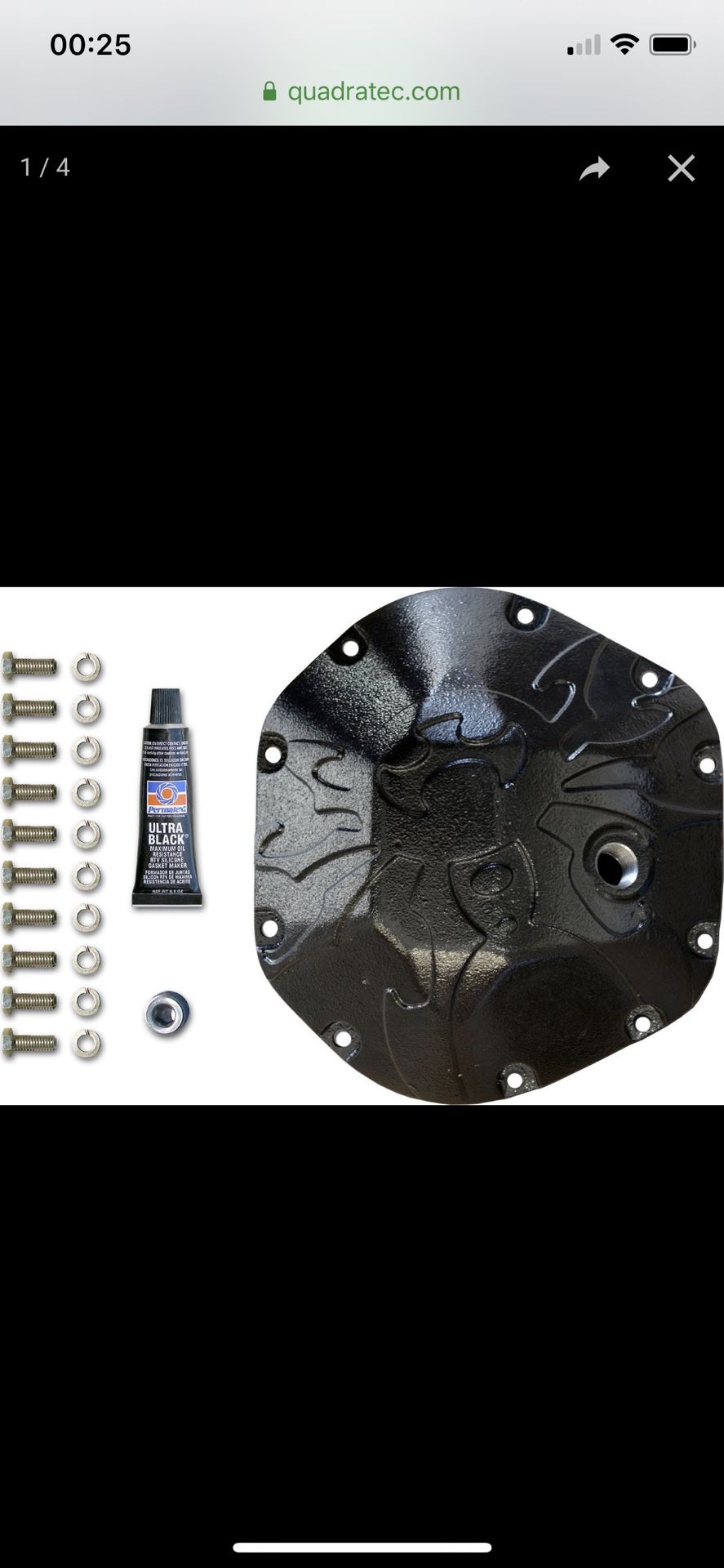 New Poison Spider Differential Cover