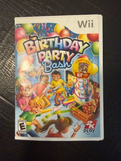 Birthday party bash for Wii