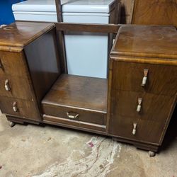 Burl Vintage 3 Mirror Dressing Table, Open To Offers
