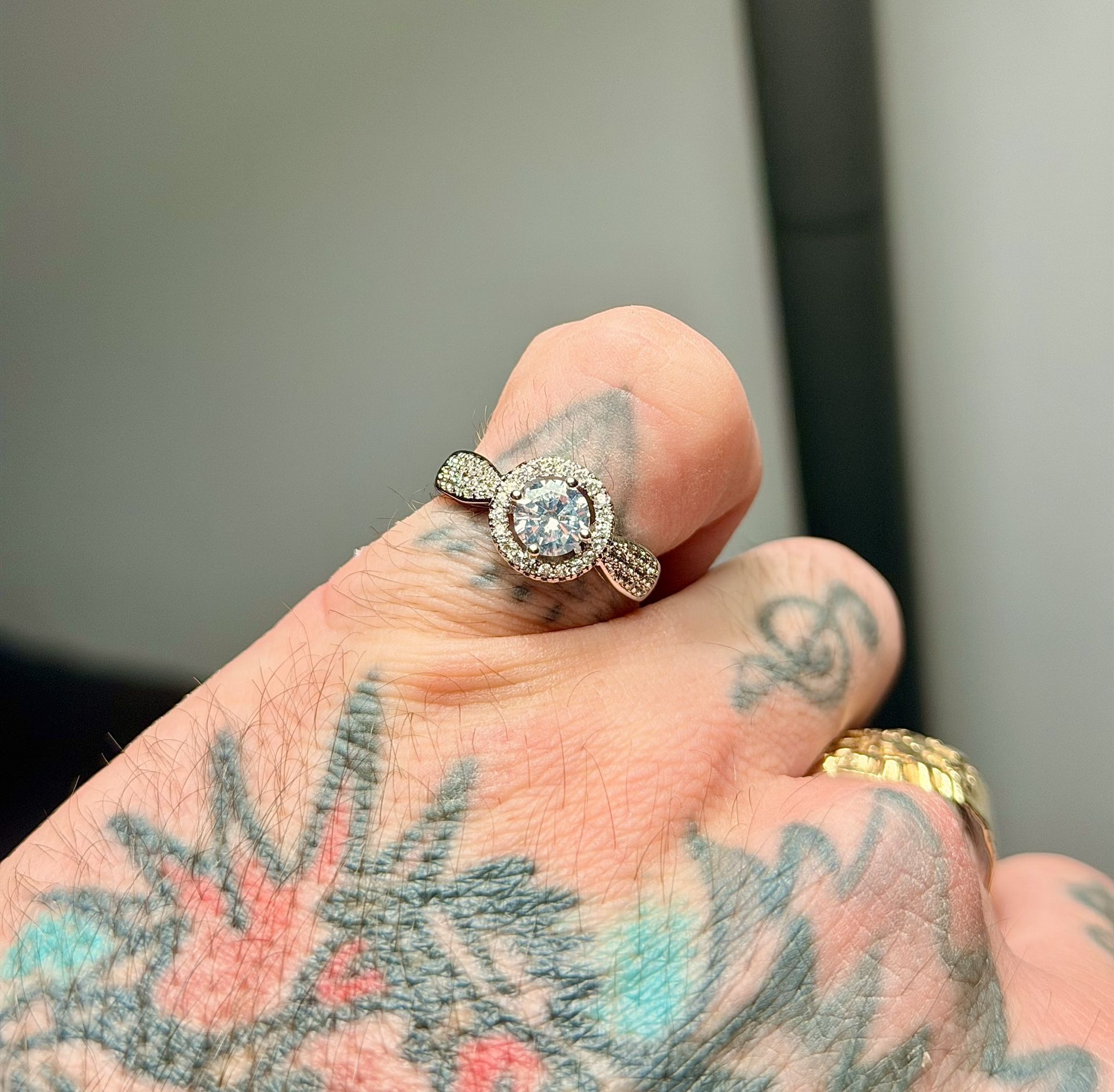 Gorgeous 😮‍💨 !! AAA Grade Cz + 925 Sterling Silver Ring !