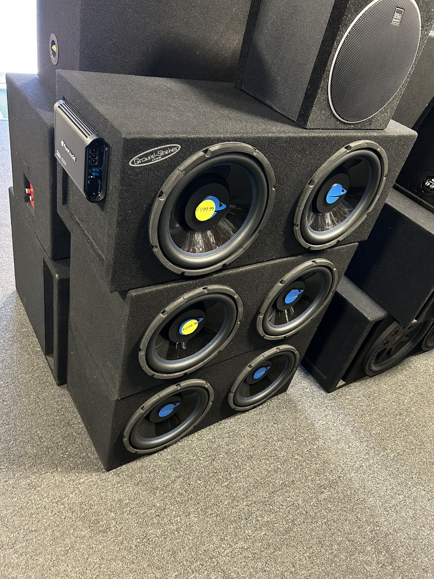 Planet Audio 12” Bass package On Sale