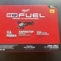 Milwaukee Fuel Grinder TOOL ONLY 