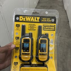 Dewalt Heavy Duty Walkie Talkie NEW!!