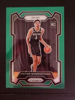 Victor wembanyama rookie green prizm