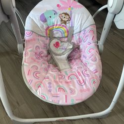Baby Bassinet And Swing