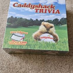 Caddyshack TRIVIA game. Brand New & Factory Sealed!