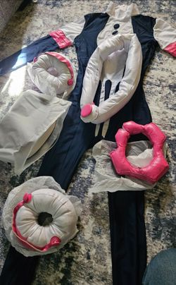 My Hero Academia Ochako Uraraka Cosplay Jumpsuit Costume Women wig included