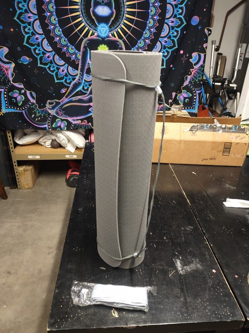 Yoga Mat With Strap