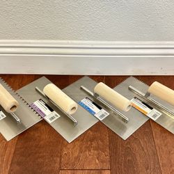New Adhesive Trowel Tools 