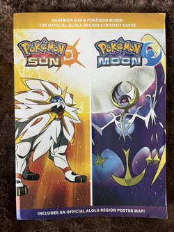 Vintage 2016 Pokemon Sun & Pokemon Moon: The Official Alola Region Strategy Guide