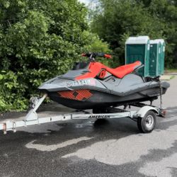 2021 Sea-Doo Spark Trixx 3UP – Like New, Trailer Included - Westford, MA