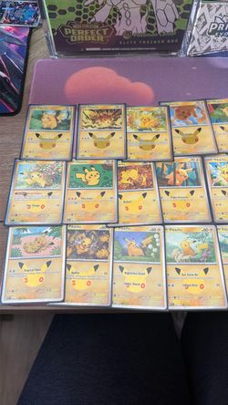 All 30th pokemon pikachu’s!