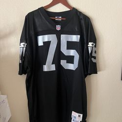 VTG Rare Los Angeles Raiders Howie Long Game Jersey 