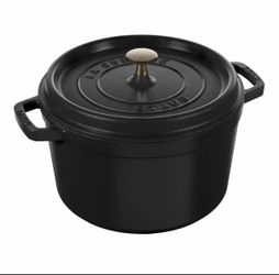 Staub Deep Round Cocotte (5QT / 4.7L, 24cm)
