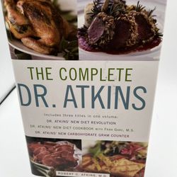 Vintage 1990’s The Complete Dr. Atkins Included Three In One Volume