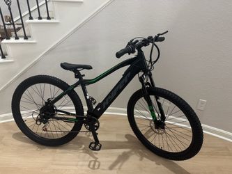 Hyper Bicycles 29" 36V Class 2 Electric Mountain Bike, 350W Motor, Adult Ages 14+, Black