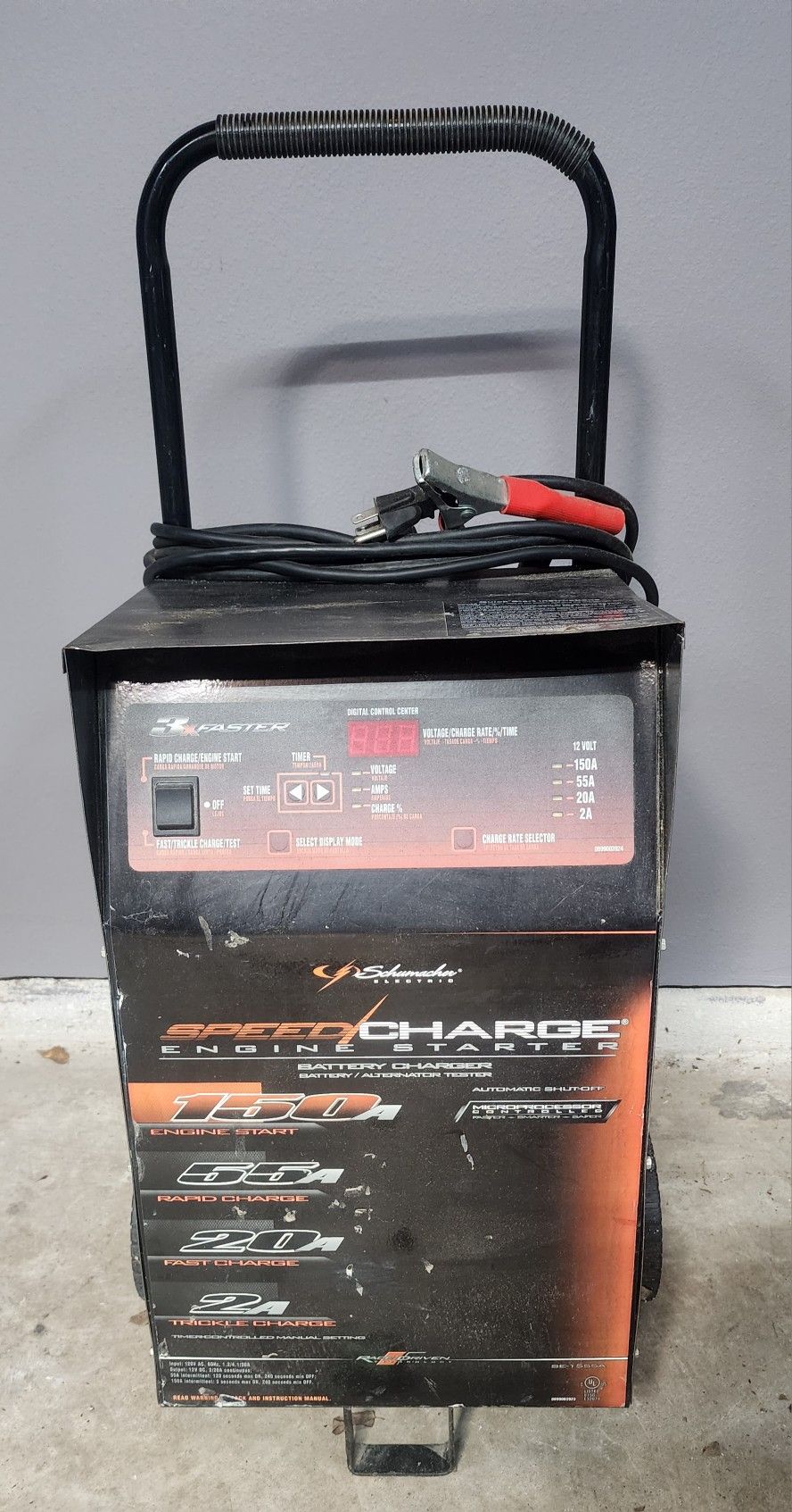 schumacher battery charger