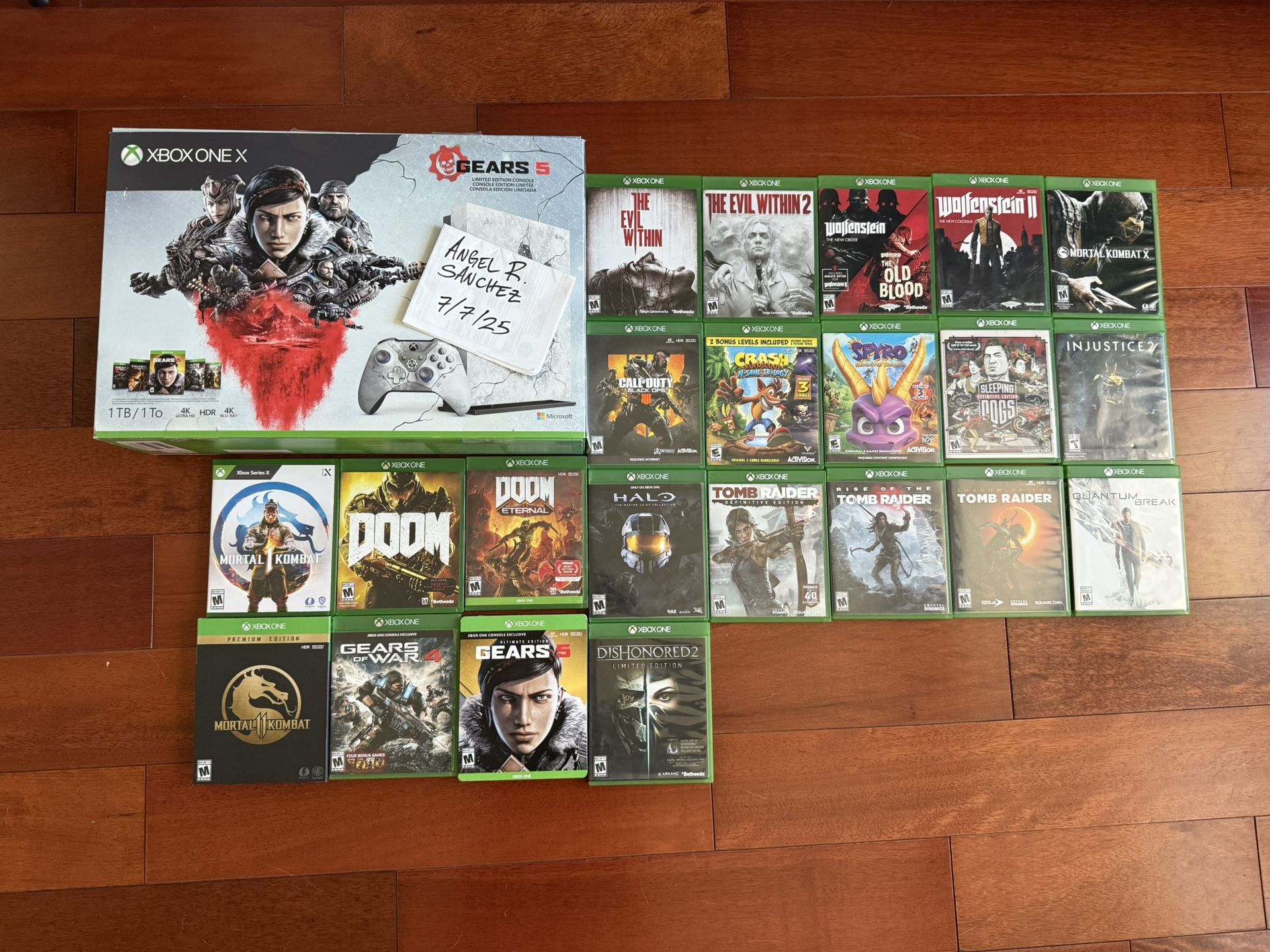 Xbox One X (Gears 5 Edition)