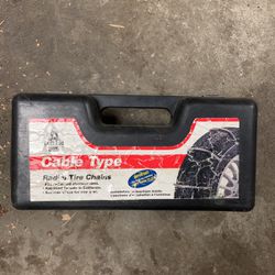 One Pair Cable Style Tire Chains