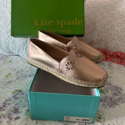 New New Kate Spade " Espadrilles Shoes Size 8M