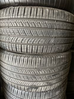 For Sale Two Tires 255/45/19 Pirelli Scorpion MS-EV PNCS in new condition 96% Left Electric Tesla