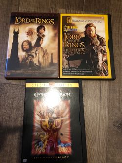 LOTR DVDs 📀