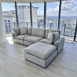 New Grey Sofa Cloud Couch 