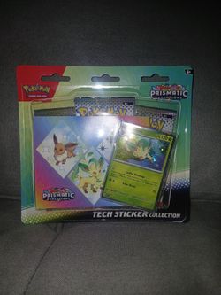 Pokemon Prismatic Tech Sticker 3 PK