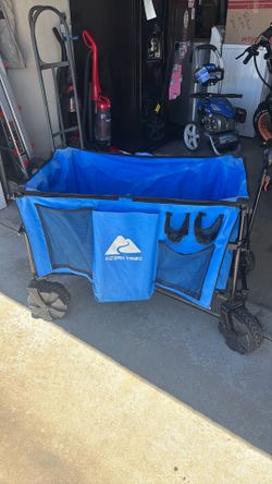 Ozark Trail Folding Utility Wagon - Blue -